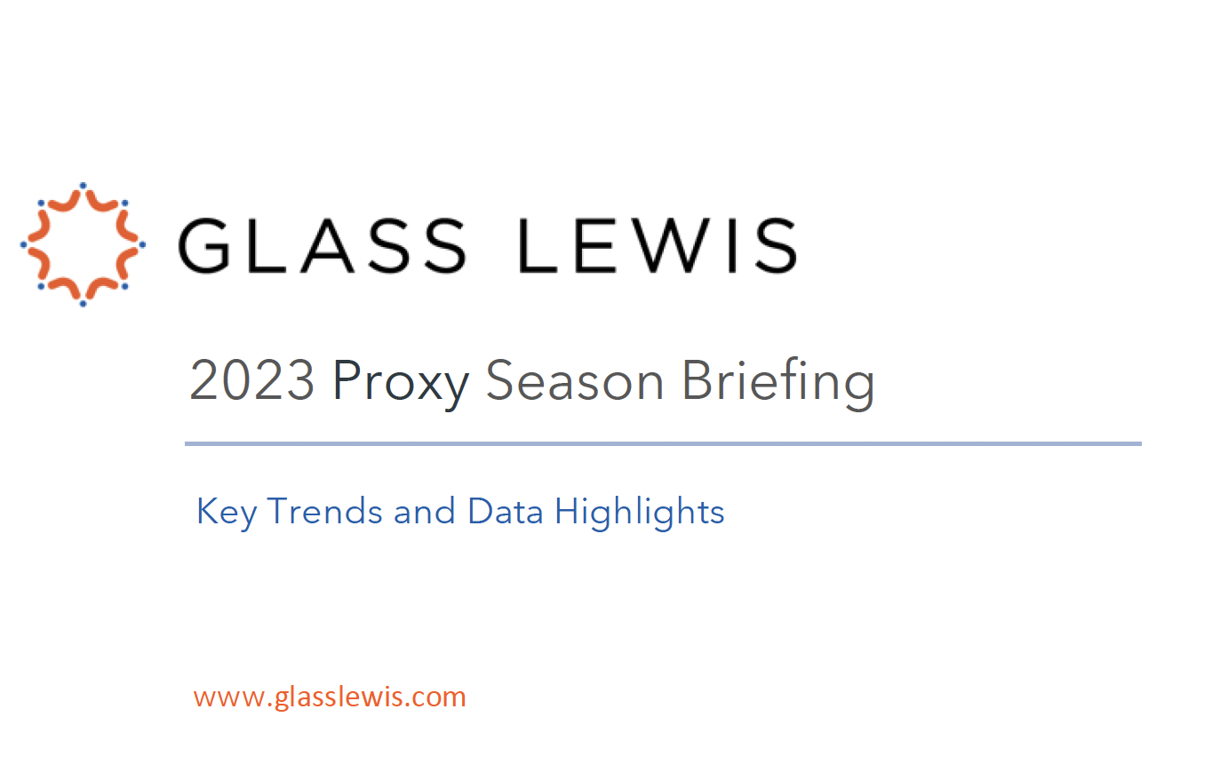 Proxy Season Briefings Provide a First Look at Activism & Voting Trends